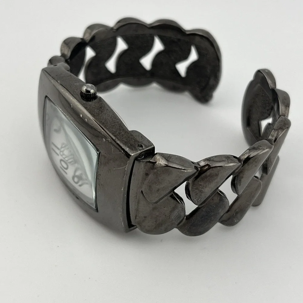 Studio Time Watch Women 31mm Case‎ Hinge Bangle Band- New Battery